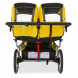 Прогулянкова коляска для двійні BOB IRONMAN DUALLIE (Yellow)