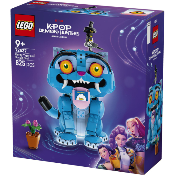 Конструктор LEGO KPop Demon Hunters Тигр Дерпі та пташка Сассі