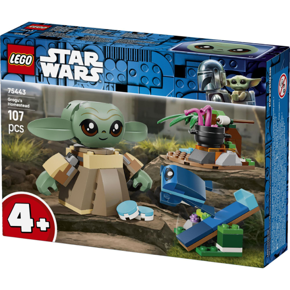 Конструктор LEGO Star Wars Сімейний будинок Ґроґу, 107 Деталей