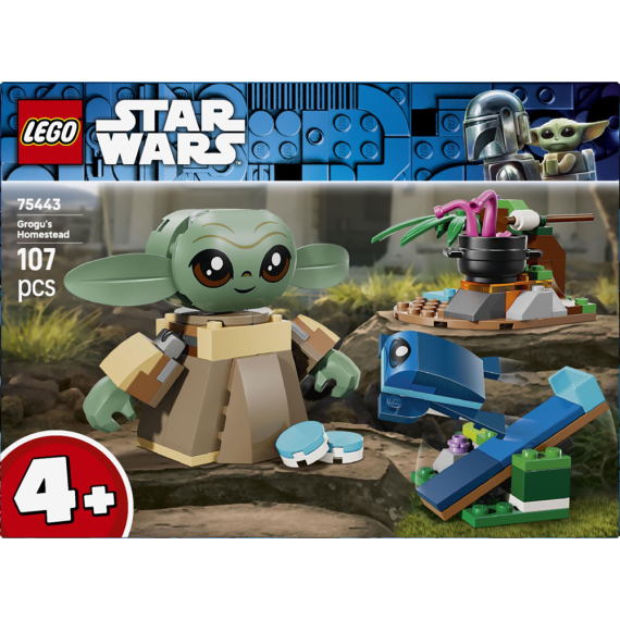 Конструктор LEGO Star Wars Сімейний будинок Ґроґу, 107 Деталей