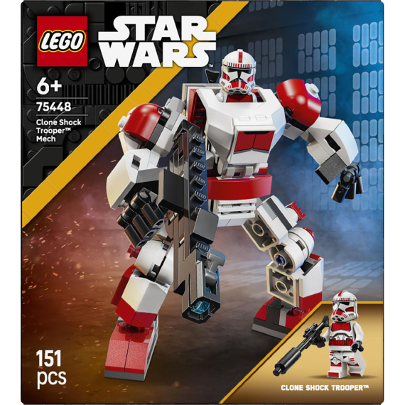 Конструктор LEGO Star Wars Робот ударного клону-солдата, 151 Деталь