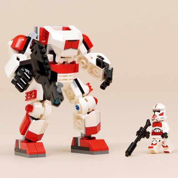 Конструктор LEGO Star Wars Робот ударного клону-солдата, 151 Деталь