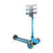 Електросамокат GLOBBER E-MOTION 4, колеса з підсвіткою, 50 кг, 6+, 3 колеса (блакитний)