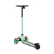Електросамокат GLOBBER E-MOTION 4, колеса з підсвіткою, 50 кг, 6+, 3 колеса (пастельно-м'ятний)