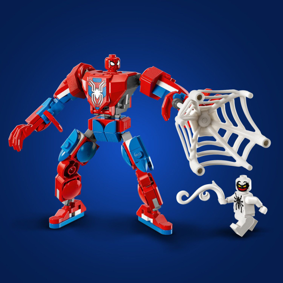Конструктор LEGO Marvel Робот Людини-павука проти Анти-Венома, 107 деталей