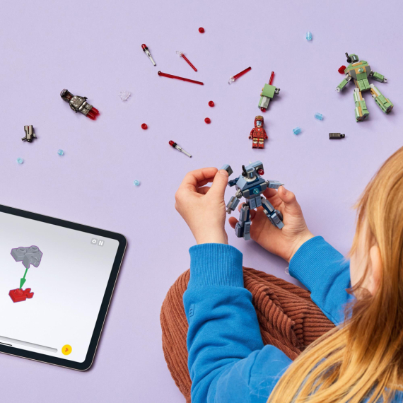 Конструктор LEGO Super Heroes Залізна людина та Бойова Машина проти Хаммер Дронів, 204 деталі