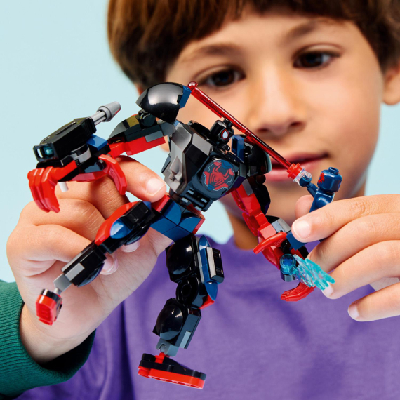 Конструктор LEGO Super Heroes Marvel Робот Майлза Моралеза vs Людина-павук 2099, 135 Деталей