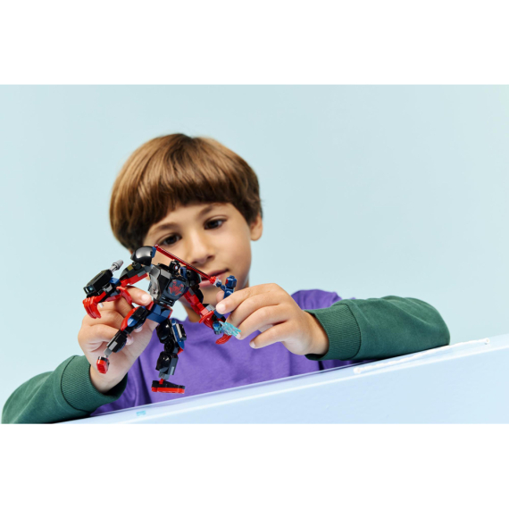 Конструктор LEGO Super Heroes Marvel Робот Майлза Моралеза vs Людина-павук 2099, 135 Деталей