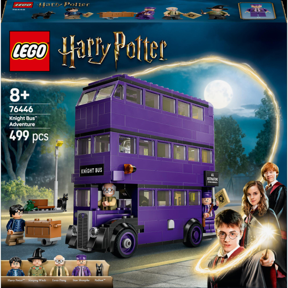 Конструктор LEGO Harry Potter Пригоди на Лицарському автобусі, 499 деталей