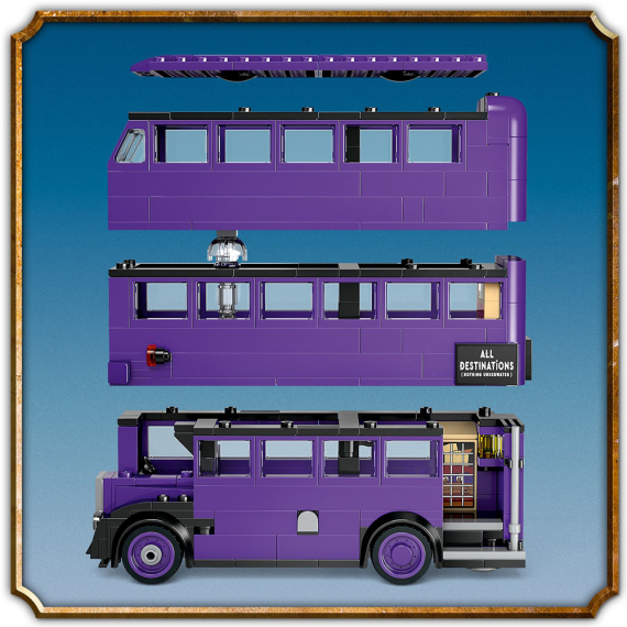 Конструктор LEGO Harry Potter Пригоди на Лицарському автобусі, 499 деталей