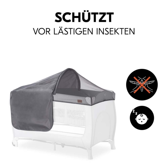 Сетка для детского манежа Hauck Travel Bed Canopy (Grey)