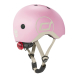 Шлем защитный детский Scoot and Ride с фонариком, XXS-S (Rose)