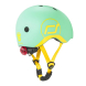 Шлем защитный детский Scoot and Ride с фонариком, XXS-S (Kiwi)