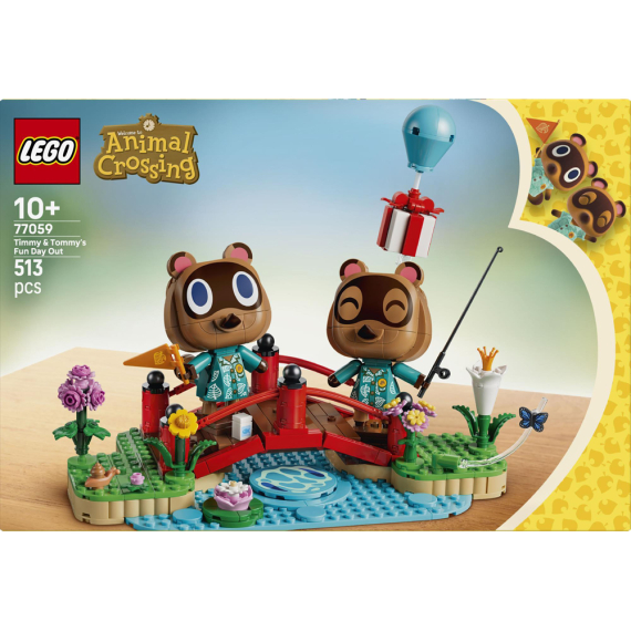 Конструктор LEGO Animal Crossing Веселий день Timmy і Tommy на природі