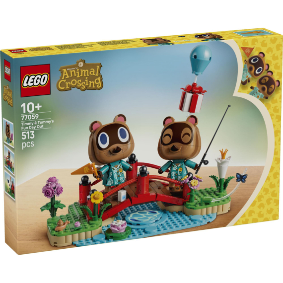 Конструктор LEGO Animal Crossing Веселий день Timmy і Tommy на природі