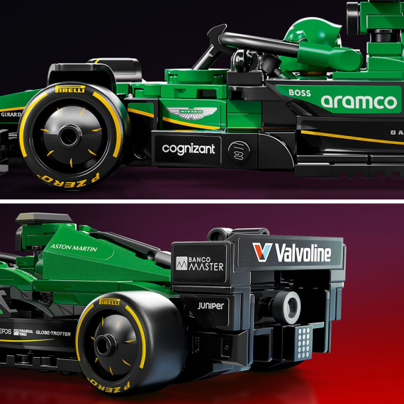Конструктор LEGO Speed Champions Автомобіль для перегонів Aston Martin Aramco F1 AMR24, 269 деталей
