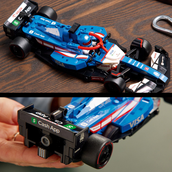 Конструктор LEGO Speed Champions Автомобіль для перегонів F1 Visa Cash RB VCARB 01, 248 деталей