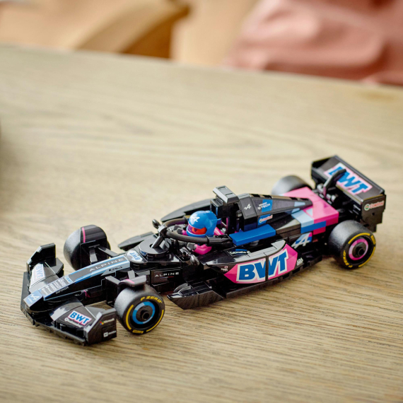 Конструктор LEGO Speed Champions Автомобіль для перегонів BWT Alpine F1 Team A524, 258 деталей