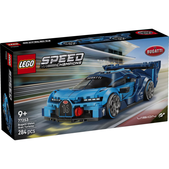 Конструктор LEGO Speed Champions Спортивний автомобіль Bugatti Vision GT Hyper, 284 Деталі