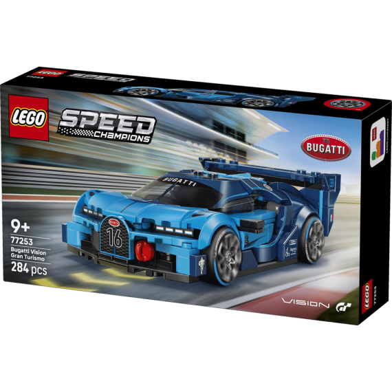 Конструктор LEGO Speed Champions Спортивний автомобіль Bugatti Vision GT Hyper, 284 Деталі