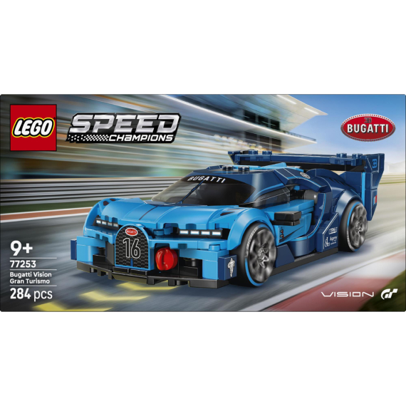 Конструктор LEGO Speed Champions Спортивний автомобіль Bugatti Vision GT Hyper, 284 Деталі