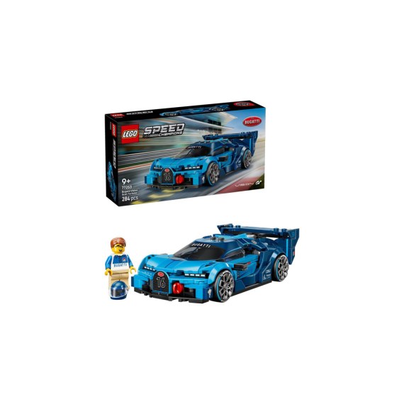 Конструктор LEGO Speed Champions Спортивний автомобіль Bugatti Vision GT Hyper, 284 Деталі
