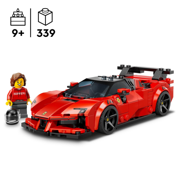 Конструктор LEGO Speed Champions Спортивний автомобіль Ferrari SF90 XX Stradale, 339 Деталей