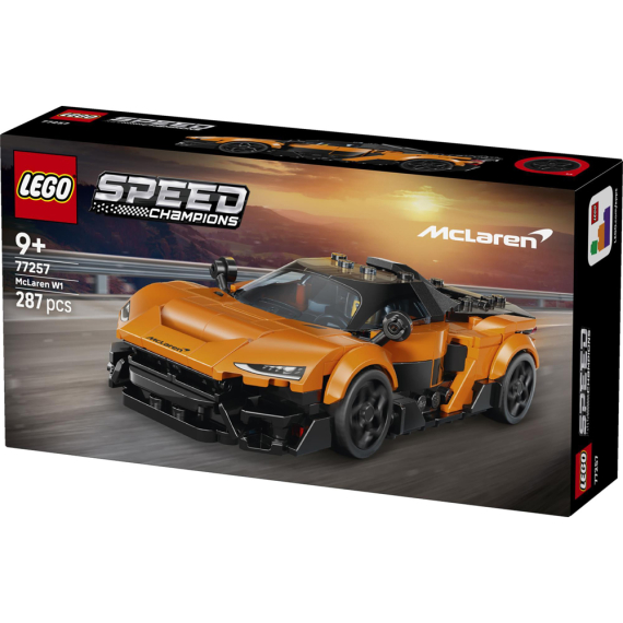 Конструктор LEGO Speed Champions McLaren W1, 287 деталей