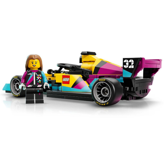 Конструктор LEGO Speed Champions Гоночний автомобіль F1 ACADEMY LEGO, 201 деталь
