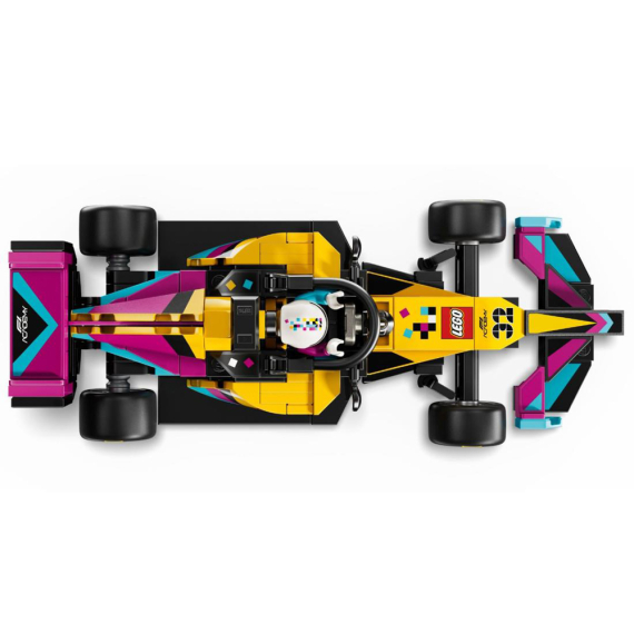 Конструктор LEGO Speed Champions Гоночний автомобіль F1 ACADEMY LEGO, 201 деталь