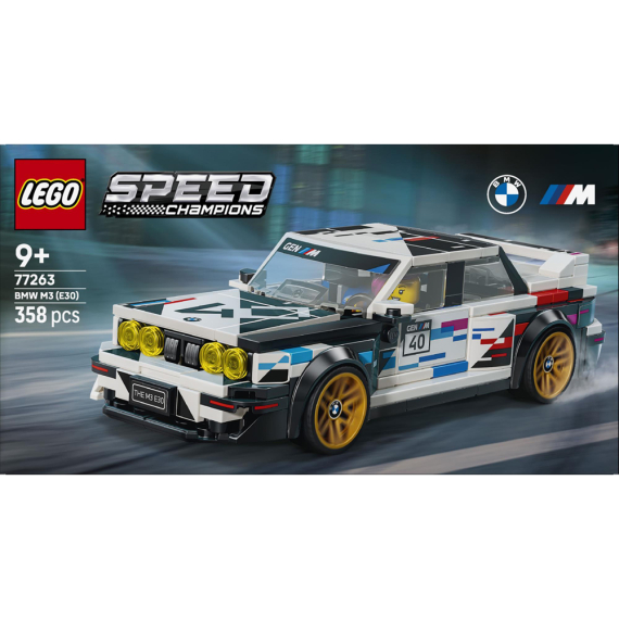 Конструктор LEGO Speed Champions BMW M3 (E30)