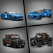 Конструктор LEGO Speed Champions Jaguar Project 7 та Land Rover Defender