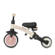 Велосипед з ручкою - біговел Qplay Stager 3 в 1 (Beige-Pink)