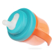 Чашка непроливайка Baboo із силіконовим носиком, 200 мл, 6+ міс (Sea Life / помаранчева)