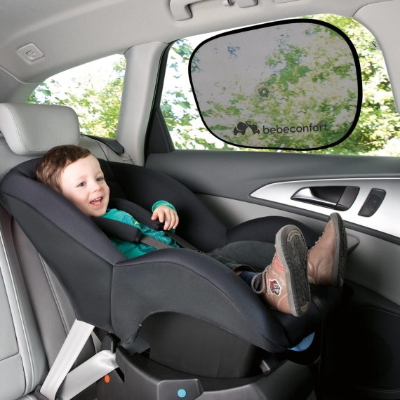 Шторка від сонця Bebe Confort Twist'n'Fix Sunshade 2 шт (Black)