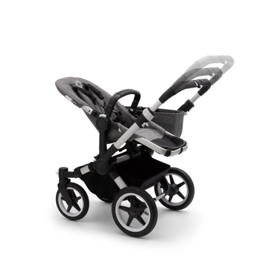 Универсальная коляска 2 в 1 Bugaboo Donkey3 Classic Mono (Alu/Dark Navy)
