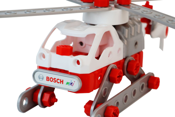 Детский конструктор BOSCH mini 3 в 1 Helicopter Team