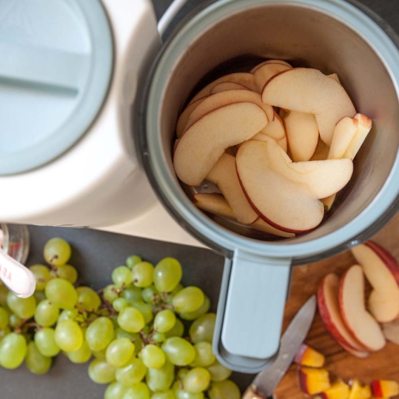 Пароварка-блендер Beaba Babycook Neo (сірий/білий)