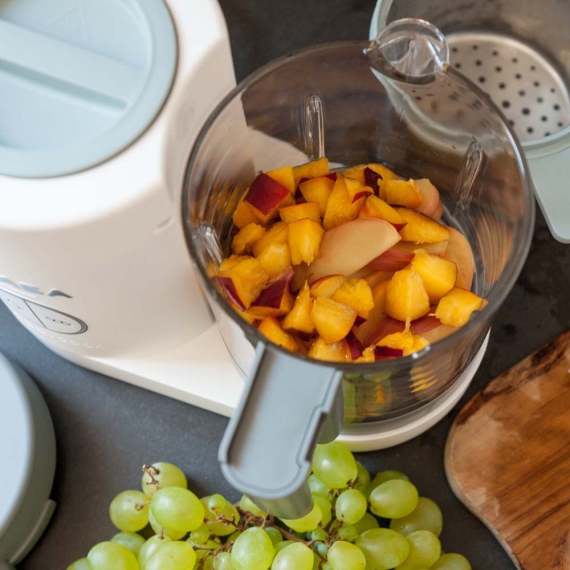 Пароварка-блендер Beaba Babycook Neo (сірий/білий)