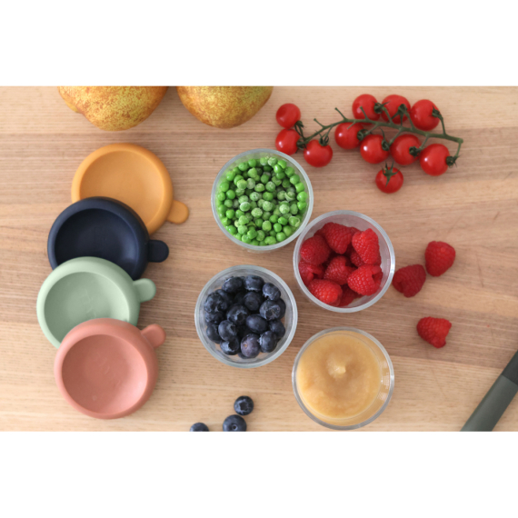 Набір склянних контейнерів Beaba для зберігання, 4х250 мл