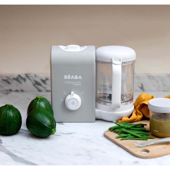 Пароварка-блендер Beaba Babycook Express (сірий)