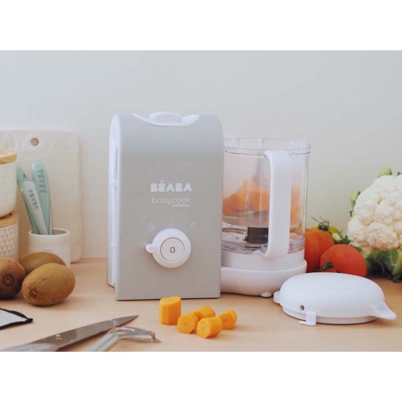 Пароварка-блендер Beaba Babycook Express (сірий)
