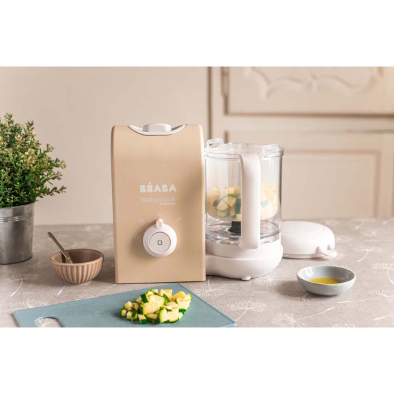 Пароварка-блендер Beaba Babycook Express (бежевий)