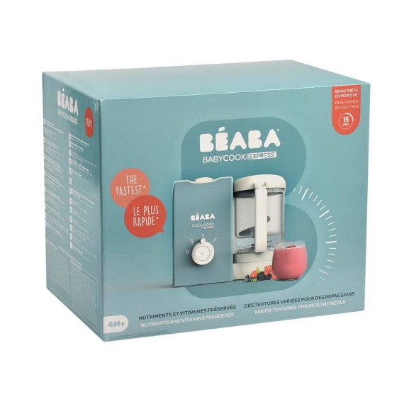 Пароварка-блендер Beaba Babycook Express (синій)