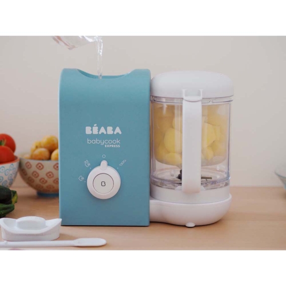 Пароварка-блендер Beaba Babycook Express (синій)