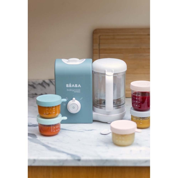 Пароварка-блендер Beaba Babycook Express (синій)