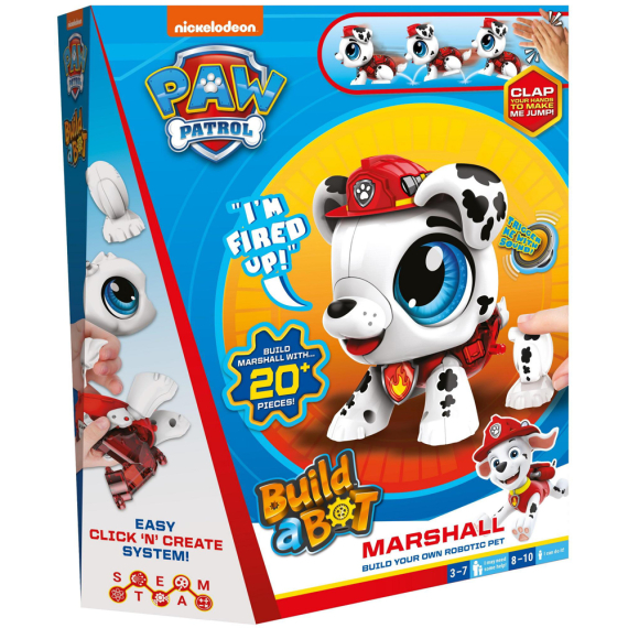 Інтерактивна іграшка Paw Patrol Збери Маршала зі звуками на англ., 20 деталей