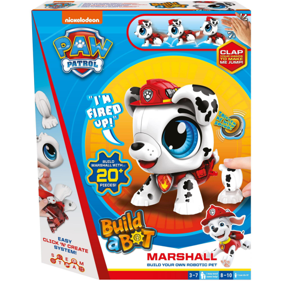 Інтерактивна іграшка Paw Patrol Збери Маршала зі звуками на англ., 20 деталей