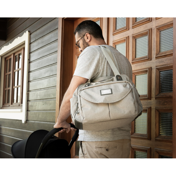 Сумка для мами Beaba Geneva (сірий)