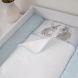 Cповивальний матрац Baby Veres Summer Bunny, 50х70 см (blue NEW)